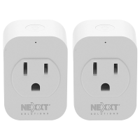 Nexxt Smart Wi-Fi Outlet Plug 110V - 2Pack